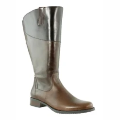 Damenstiefel JJ Footwear Menorca Cognac / Espresso Wadengröße M / L