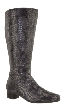 Damenstiefel JJ Footwear Lugano Espresso Wadengröße XXXL