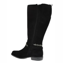 JJ Footwear Toulouse Schwarz Wildleder Wadengröße XL -Bama Verkäufe 1112040 001 035 3 20140318160712519 1