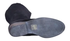 Damenstiefel JJ Footwear Ferryhill Schwarz Wadengröße XXXL -Bama Verkäufe 1130001 001 035xlferryhillzwart suede6 no bg