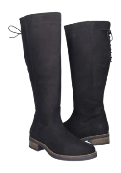 Damenstiefel JJ Footwear Burton 2017 Schwarz Wadengröße XL -Bama Verkäufe 1146024 001 051xlburtonzwartgrain nubuck5 no bg