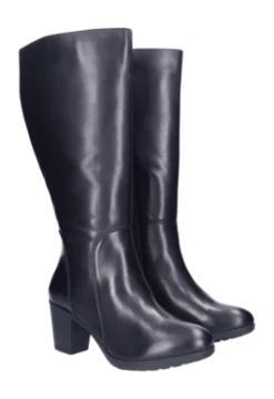 Damenstiefel JJ Footwear Brora Schwarz Wadengröße XXL -Bama Verkäufe 1147014 001 830xlbrorablack nappa capri31 no bg