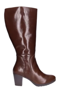 Damenstiefel JJ Footwear Brora Cognac Wadengröße XL