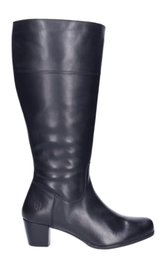 Damenstiefel JJ Footwear Ellon Schwarz Wadengröße XL