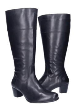 Damenstiefel JJ Footwear Ellon Schwarz Wadengröße XXL -Bama Verkäufe 1148003 001 040xlellonblack nappa4 no bg 1