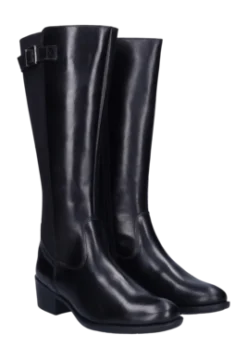 Stiefel JJ Footwear Mickleton Schwarz Wadengröße XXXL Damen -Bama Verkäufe 1418029 001 128xlmickletonblack cowc3 no bg