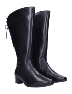Damenstiefel JJ Footwear Cardiff Schwarz Wadengröße M / L -Bama Verkäufe 1492035 001 040xxlcardiffblack nappa3 no bg 1