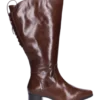 Damenstiefel JJ Footwear Cardiff Cognac Wadengröße XL