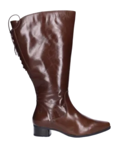 Damenstiefel JJ Footwear Cardiff Cognac Wadengröße XL