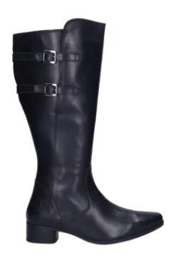 Damenstiefel JJ Footwear Piraens Schwarz Wadengröße XL
