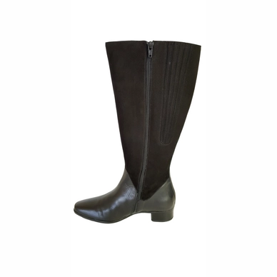 Damenstiefel JJ Footwear Perugia Suede Schwarz M/L 3 Damenstiefel JJ Footwear Perugia Suede Schwarz M/L – Bild 3