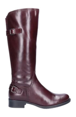 Damenstiefel JJ Footwear Napoli Bordo Wadengröße L