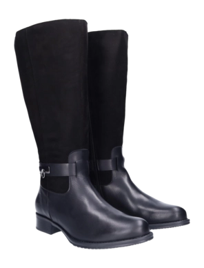 Damenstiefel JJ Footwear Cheddar Schwarz Wadengröße XL 5 Damenstiefel JJ Footwear Cheddar Schwarz Wadengröße XL – Bild 5