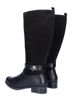 Damenstiefel JJ Footwear Cheddar Schwarz XXXL Damen -Bama Verkäufe 1500302 001 335xlcheddarblack street suede4 no bg