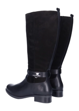 Damenstiefel JJ Footwear Cheddar Schwarz Wadengröße XL 3 Damenstiefel JJ Footwear Cheddar Schwarz Wadengröße XL – Bild 3