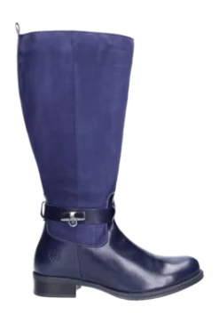 Damenstiefel JJ Footwear Cheddar Ocean Blau Wadengröße XL