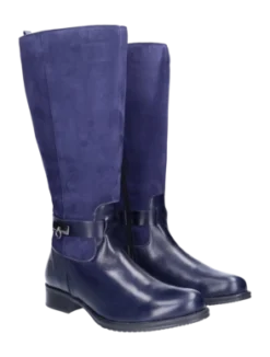 Damenstiefel JJ Footwear Cheddar Ocean XXXL Damen -Bama Verkäufe 1500302 011 335xlcheddarblue street suede3 no bg