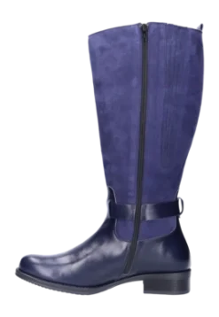 Damenstiefel JJ Footwear Cheddar Ocean XXXL Damen -Bama Verkäufe 1500302 011 335xlcheddarblue street suede7 no bg