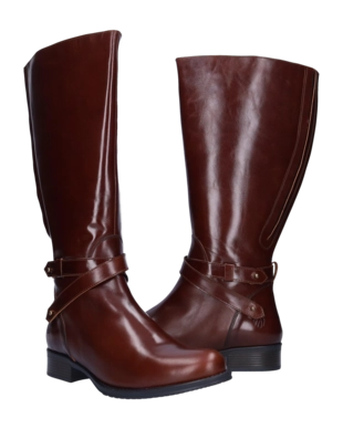 Damenstiefel JJ Footwear Buxton Cognac Wadengröße XL 3 Damenstiefel JJ Footwear Buxton Cognac Wadengröße XL – Bild 3