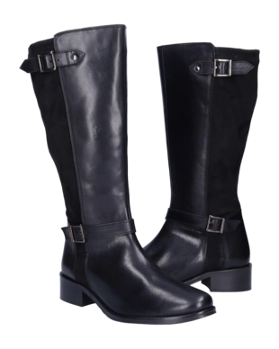 Stiefel JJ Footwear Tedbury Schwarz Wadengröße M/L Damen 7 Stiefel JJ Footwear Tedbury Schwarz Wadengröße M/L Damen – Bild 7