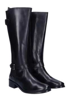 Stiefel JJ Footwear Redbourn Schwarz Wadengröße XXL Damen -Bama Verkäufe 1500406 001 128xlredbournzwart cowc31 no bg