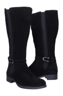 Stiefel JJ Footwear Coalville Schwarz Suède XXXL Damen -Bama Verkäufe 1500885 001 035xlcoalvillezwart suede5 no bg