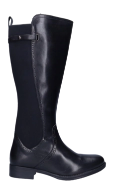Stiefel JJ Footwear Bridport Schwarz Wadengröße M/L Damen
