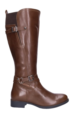 Stiefel JJ Footwear Dewsbury Cognac Leder XXXL Damen