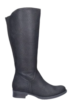 Damenstiefel JJ Footwear Flensburg Schwarz Wadengröße M/L