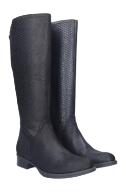 Damenstiefel JJ Footwear Flensburg Schwarz Wadengröße XL -Bama Verkäufe 1500903 001 917flensburgzwart3 no bg 2