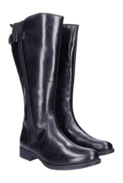 JJ Footwear Kempten Schwarz Wadengröße M/L -Bama Verkäufe 1500908 001 331xlkemptenblack cow nappa31 no bg