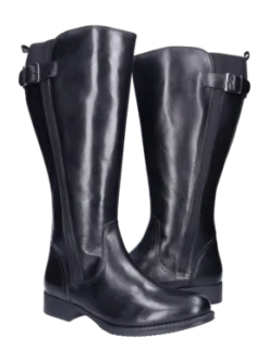 JJ Footwear Kempten Schwarz Wadengröße M/L -Bama Verkäufe 1500908 001 331xlkemptenblack cow nappa51 no bg