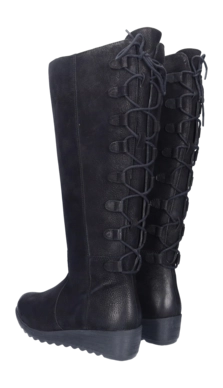 Damenstiefel JJ Footwear Akins Schwarz Wadengröße M/L 5 Damenstiefel JJ Footwear Akins Schwarz Wadengröße M/L – Bild 5