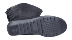 Damenstiefel JJ Footwear Akins Schwarz Wadengröße XXL -Bama Verkäufe 1606904 001 332xxlakinsblackcow grain6 no bg