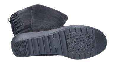 Damenstiefel JJ Footwear Akins Schwarz Wadengröße M/L 4 Damenstiefel JJ Footwear Akins Schwarz Wadengröße M/L – Bild 4