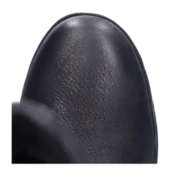 Damenstiefel JJ Footwear Akins Schwarz Wadengröße XXL -Bama Verkäufe 1606904 001 332xxlakinsblackcow grain8 no bg