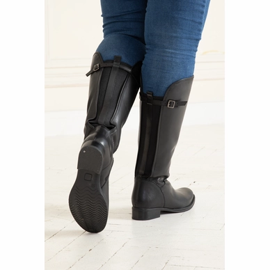 Damenstiefel JJ Footwear Kreta Schwarz Wadengröße XL 9 Damenstiefel JJ Footwear Kreta Schwarz Wadengröße XL – Bild 9