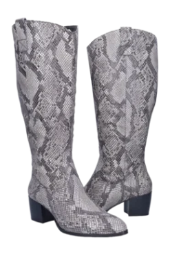 Damenstiefel JJ Footwear Adana Schwarz XXL -Bama Verkäufe 3621001 001 057xladanazwart snake5 no bg 1