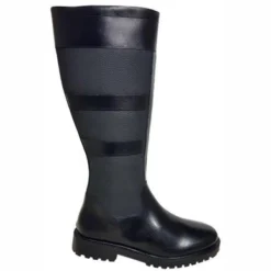 Stiefel Custom Made Franka Black Wadengröße 35 Cm Damen