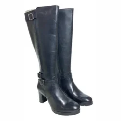Damenstiefel Custom Made Gosford Schwarz Wadengröße 32,5 Cm -Bama Verkäufe GosfordZwart8
