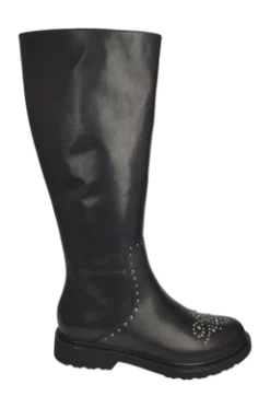 Stiefel JJ Footwear Lauder Schwarz Wadengröße M/L
